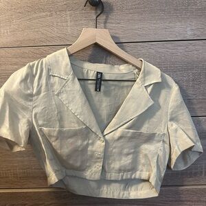 ZARA - Crop Top Shirt